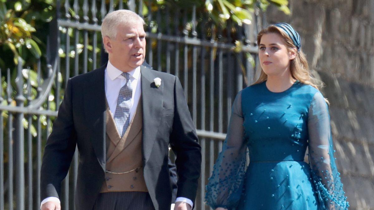 Photo of Andrew Windsor and Princess Beatrice