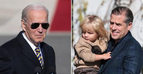 Joe & Hunter Biden Together As GOP Turn Up Heat On Probes Into First Son