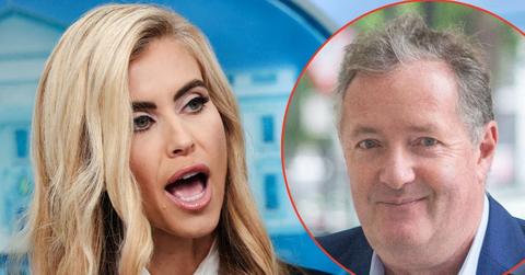 picture of Katie Zacharia and piers morgan