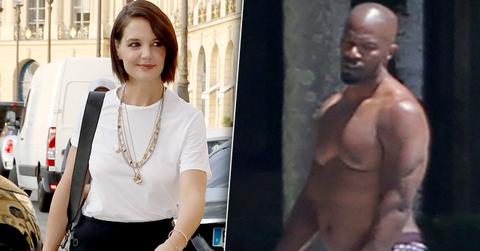 Katie Holmes Paris Jamie Foxx Parties Split