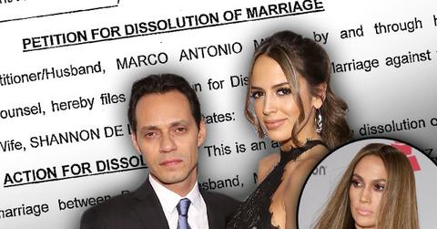 //Marc Anthony Divorce Papers Secret Exposed