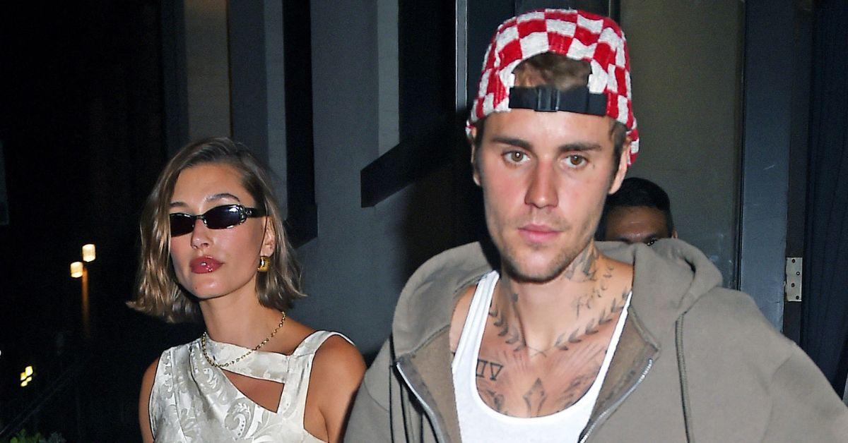 picture of Hailey and Justin Bieber