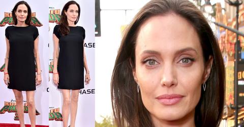 Angelina Jolie Scary Skinny Photos At Kung Fu Panda Premiere