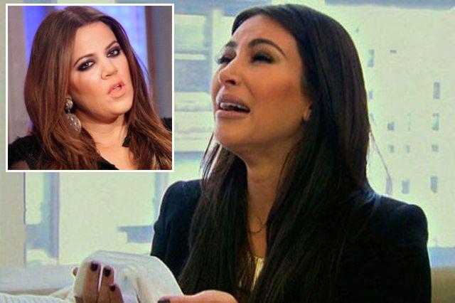 Khloe v Kim- Being Fake Kardashian Sisters