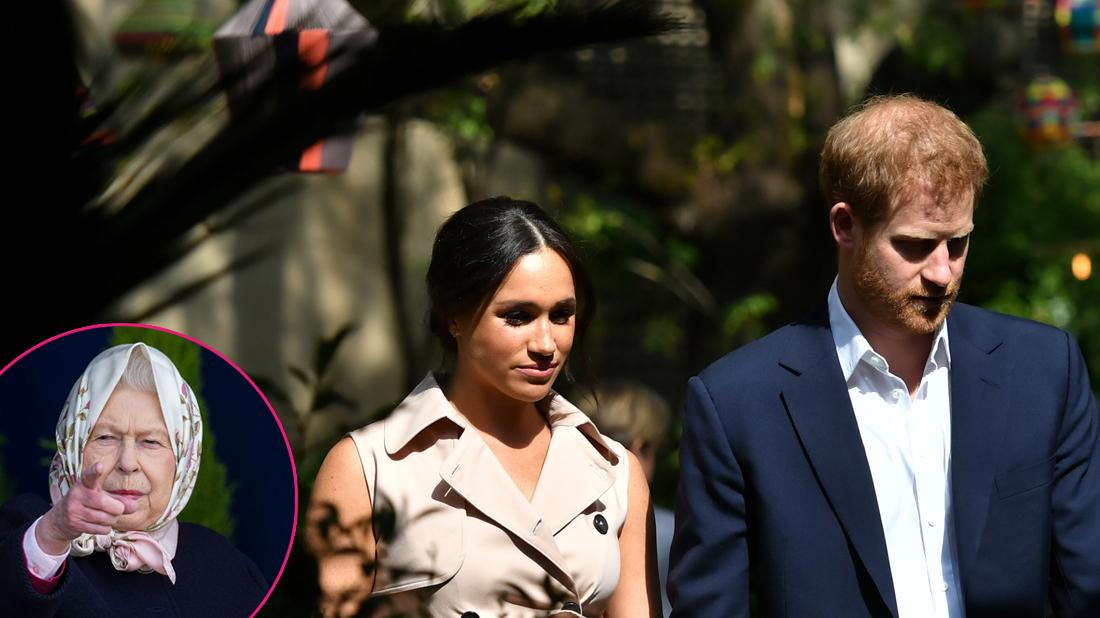 Meghan & Harry Will Talk To Queen In Royal Meeting Monday