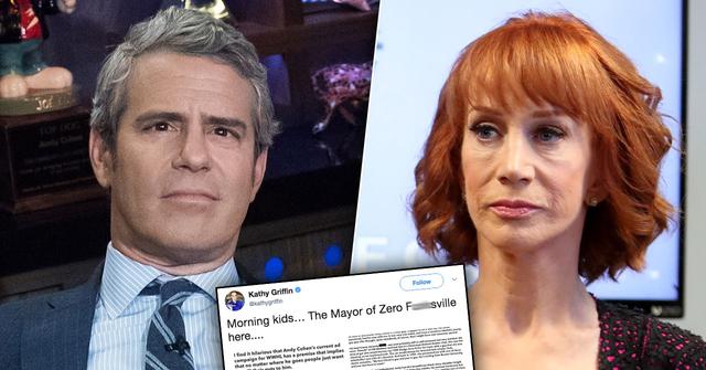 Kathy Griffin Andy Cohen Feud Twitter