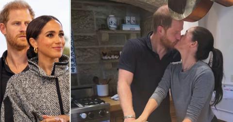 Photo of Prince Harry and Meghan Markle