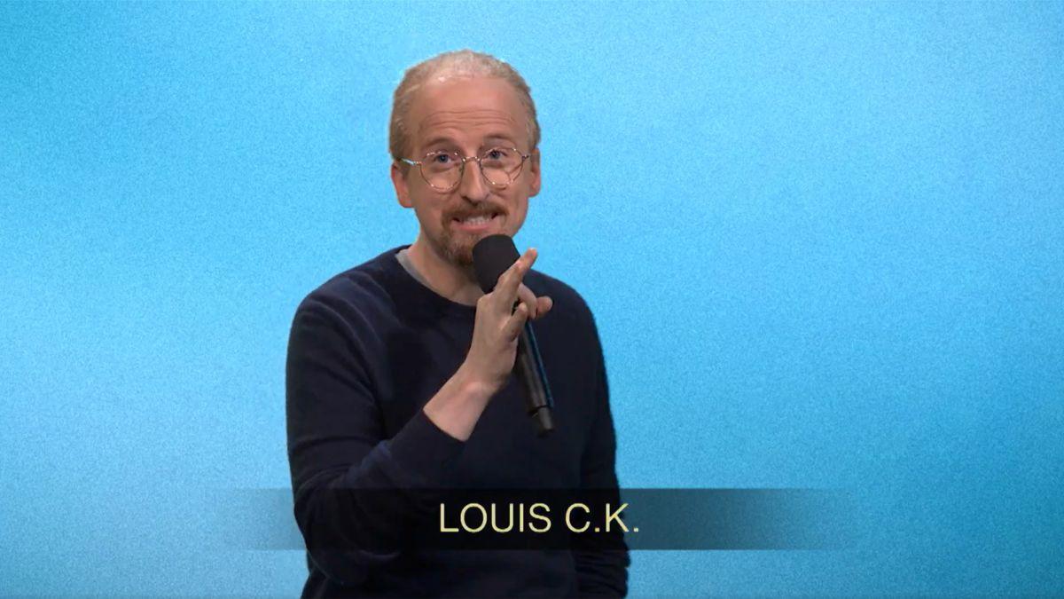 James Austin Johnson as Louis C.K.