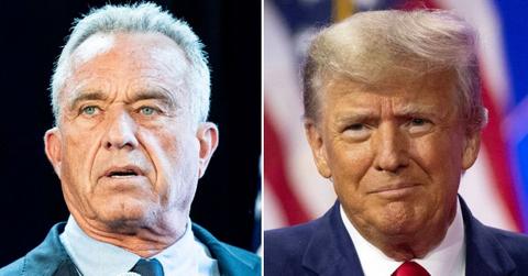 Composite photo of Robert F. Kennedy Jr., Donald Trump