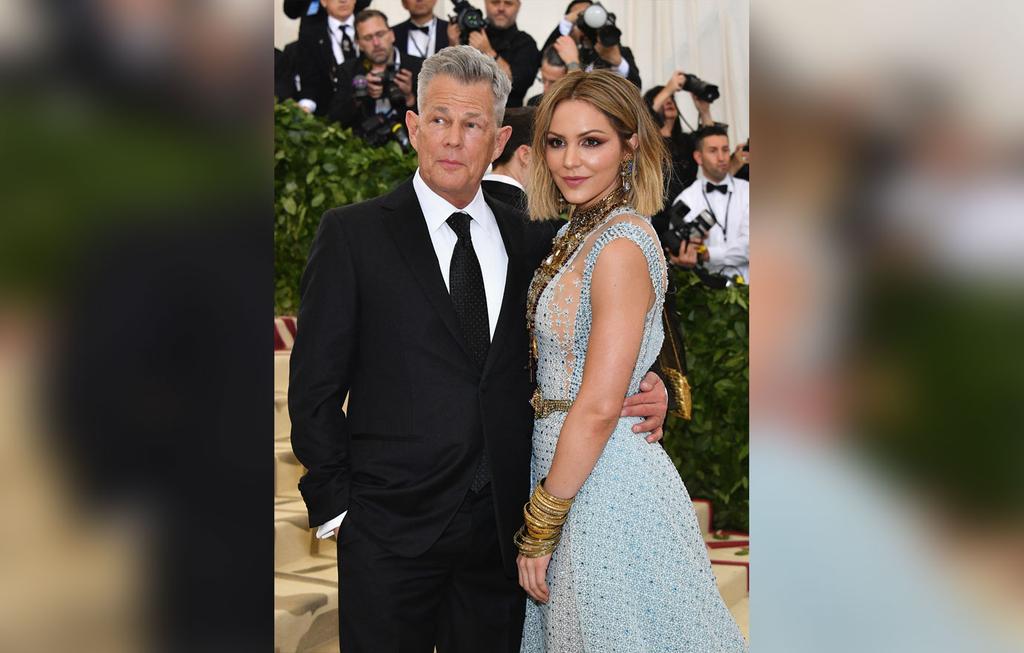 Katharine McPhee & David Foster Made Couple's Debut At Met Gala