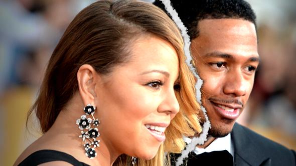 //nick cannon confirms mariah carey living apart split pp sl