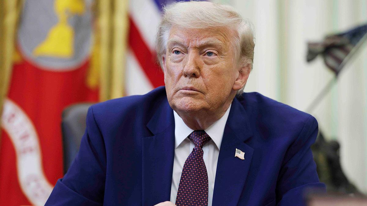 Donald Trump appeared to flip-flop on whether he wanted the Epstein files released in full.