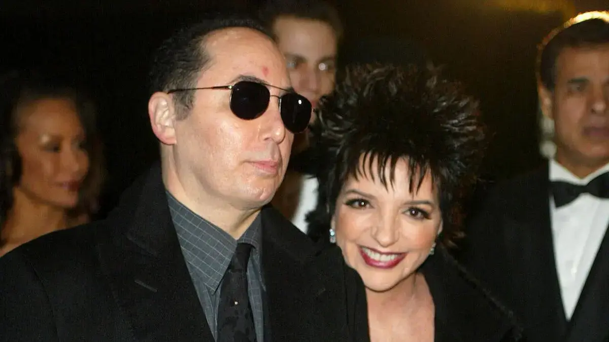 Photo of David Gest and Liza Minnelli