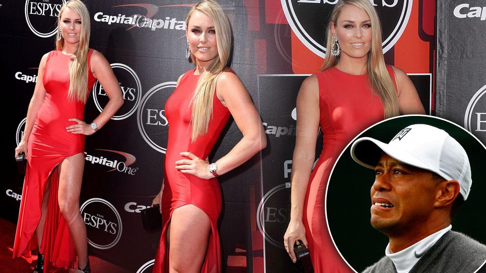 Lindsey Vonn Tiger Woods Breakup ESPY Red Carpet