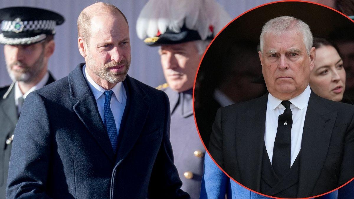 Photo of Andrew Windsor and Prince William