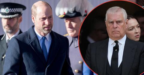 Photo of Andrew Windsor and Prince William