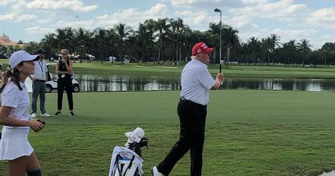 donald trump golf course joe biden liv