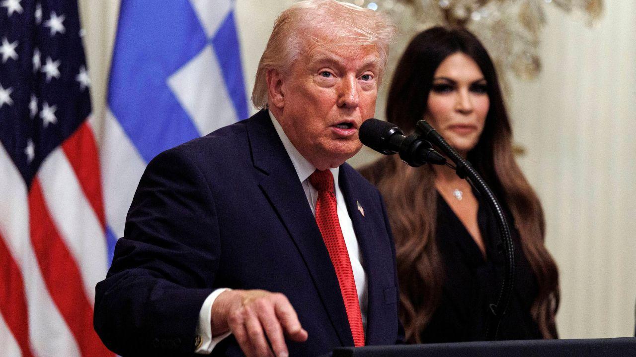 Photo of Donald Trump and Kimberly Guilfoyle