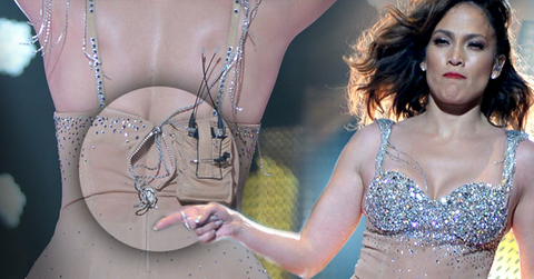 Jennifer Lopez Wardrobe Malfunction Nude Costume