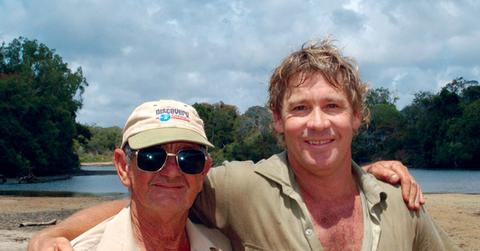 steve irwin speaks with dad