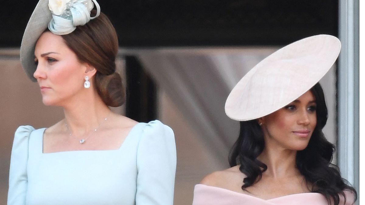 Photo of Kate Middleton and Meghan Markle