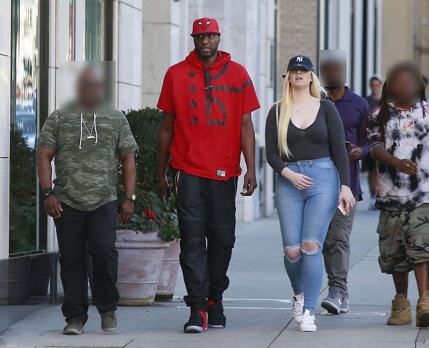 Lamar Odom Dating Khloe Kardashian Lookalike Pics