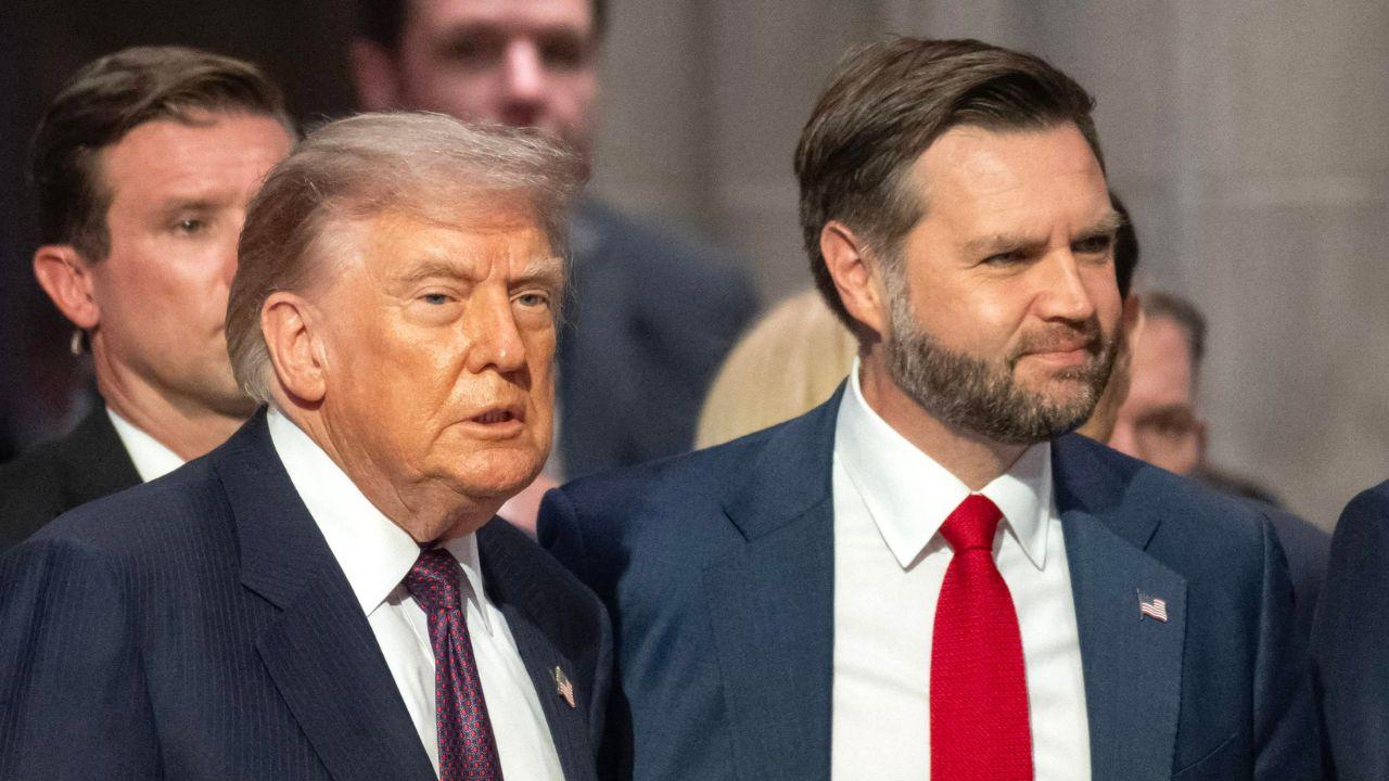 Picture of donald trump and jd vance