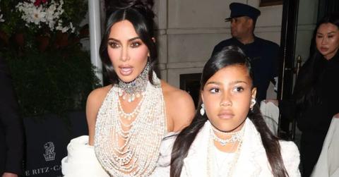 Photo of Kim Kardashian and North West