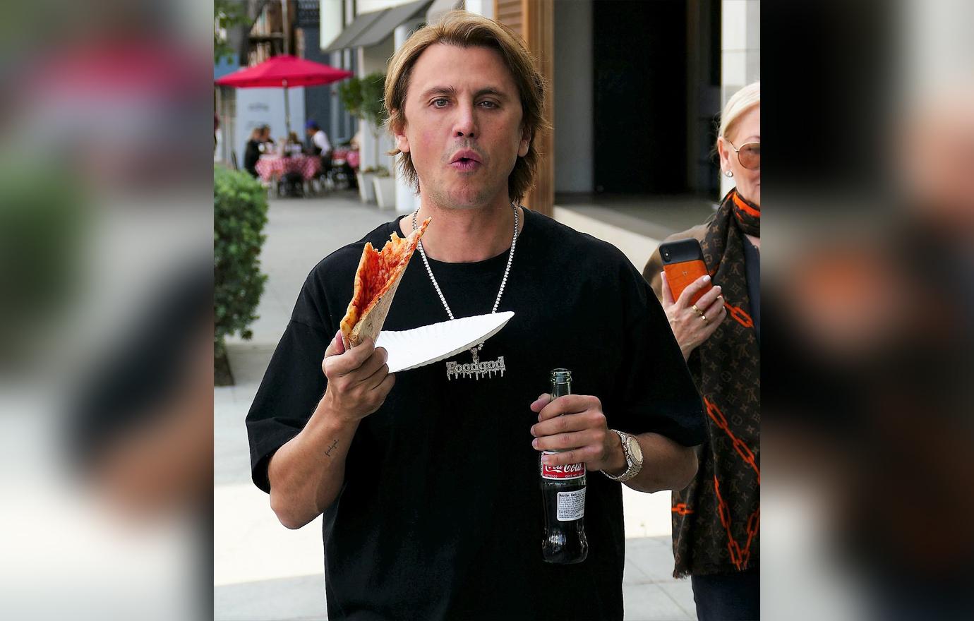 Jonathan Cheban Pizza Face