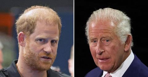picture of prince harry and king charles