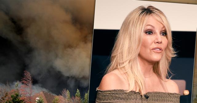 Heather Locklear Flees Home Surrounded By Raging Fire