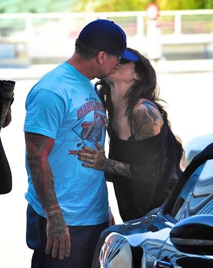 PHOTOS: Kat Von D Kisses Jesse James Goodbye - For Now