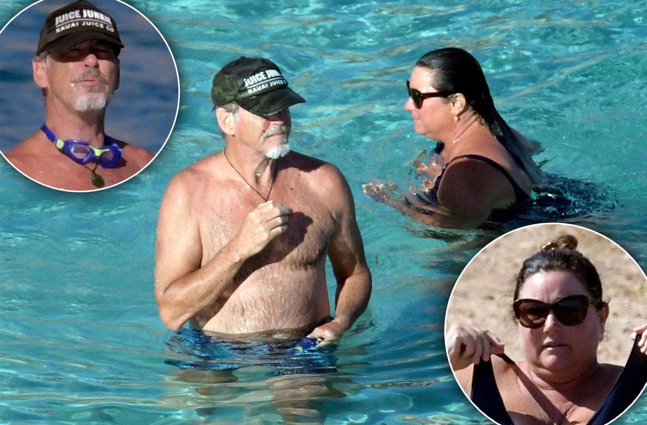 Pierce Brosnan Snuggles Wife Keely Shaye During Romantic Italian Getaway