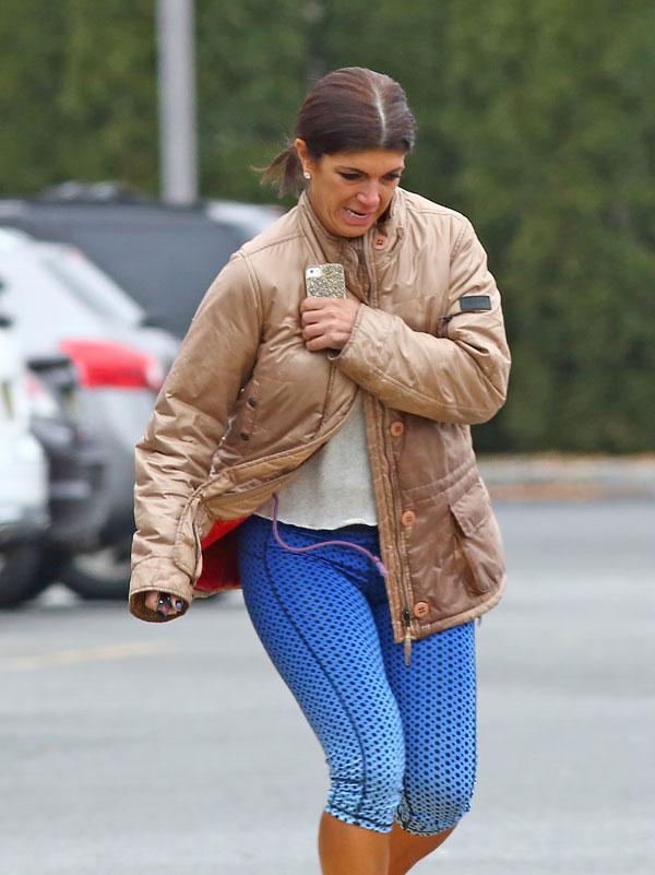 //teresa giudice leaves gym