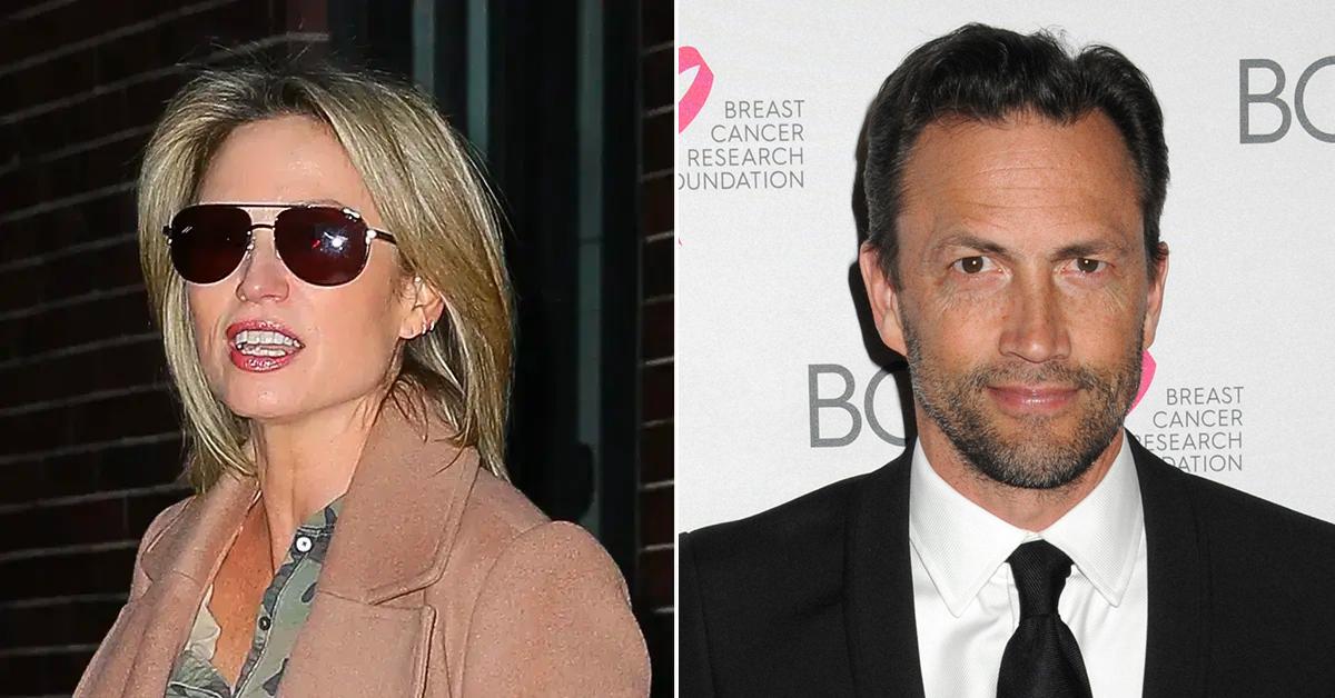 Amy Robach Emotional In First Reunion With Estranged Husband Andrew Shue