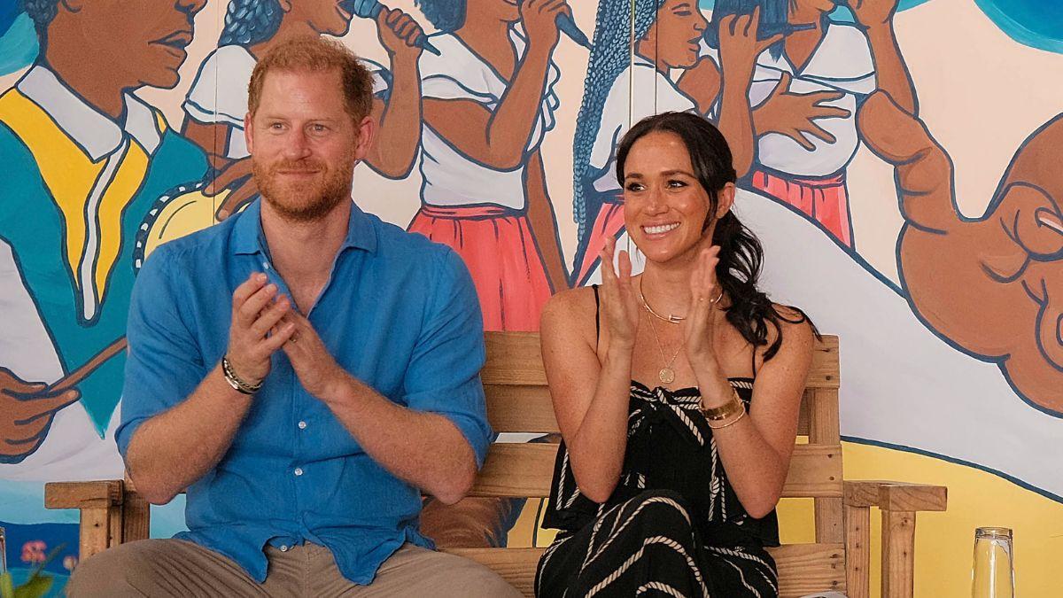Photo of Prince Harry and Meghan Markle