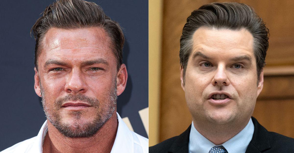 alan ritchson matt gaetz schoolyard feud