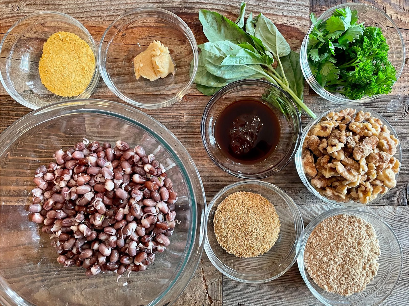 Dr. Igor’s Adzuki Bean & Mushroom Fritter Buddha Bowl Recipe