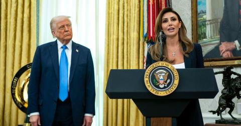 Donald Trump and Alina Habba