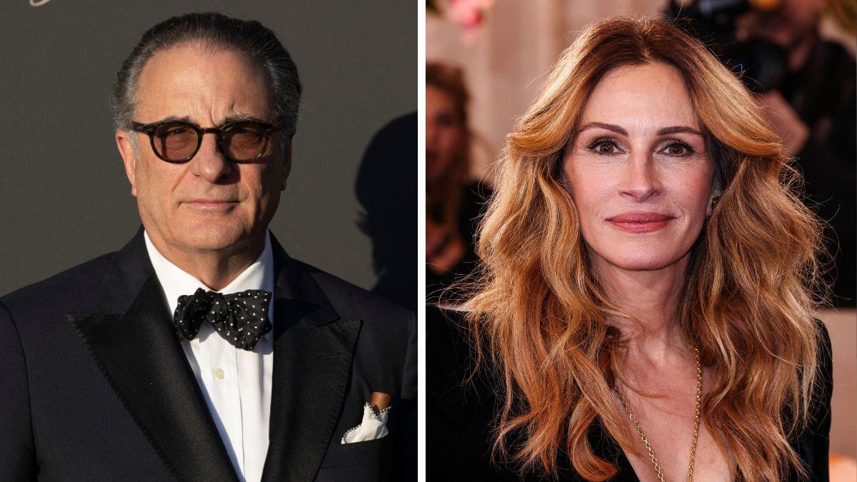 Andy Garcia and Julia Roberts joined Clooney in the star-studded cast of 'Ocean's Eleven,' which grossed more than $450 million worldwide.