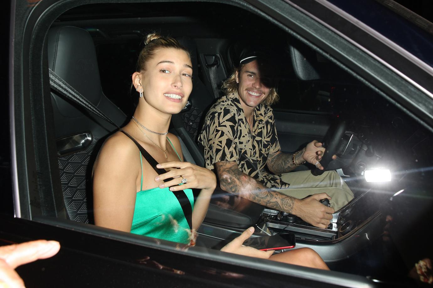 Justin Bieber And Hailey Baldwin Enjoy West Hollywood Date Night