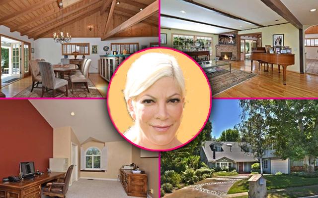 Tori Spelling Moves House Encino Mansion