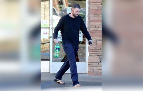 Mark Salling Buys Cigarettes & Soda Amid Child Porn Prison Scandal
