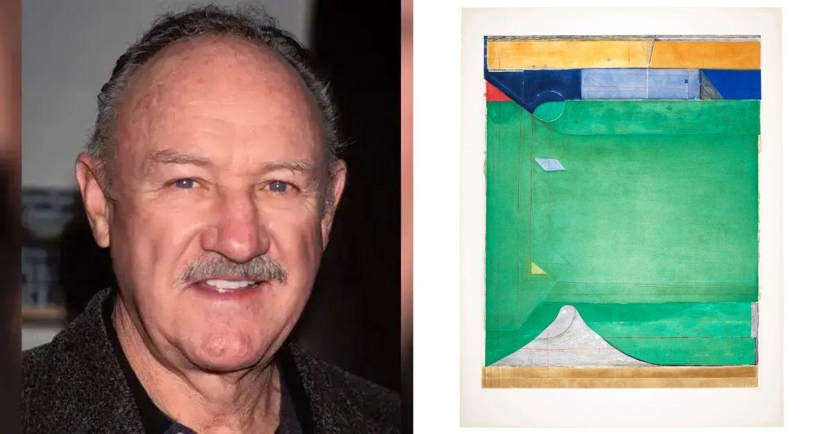 photo of gene hackman and art