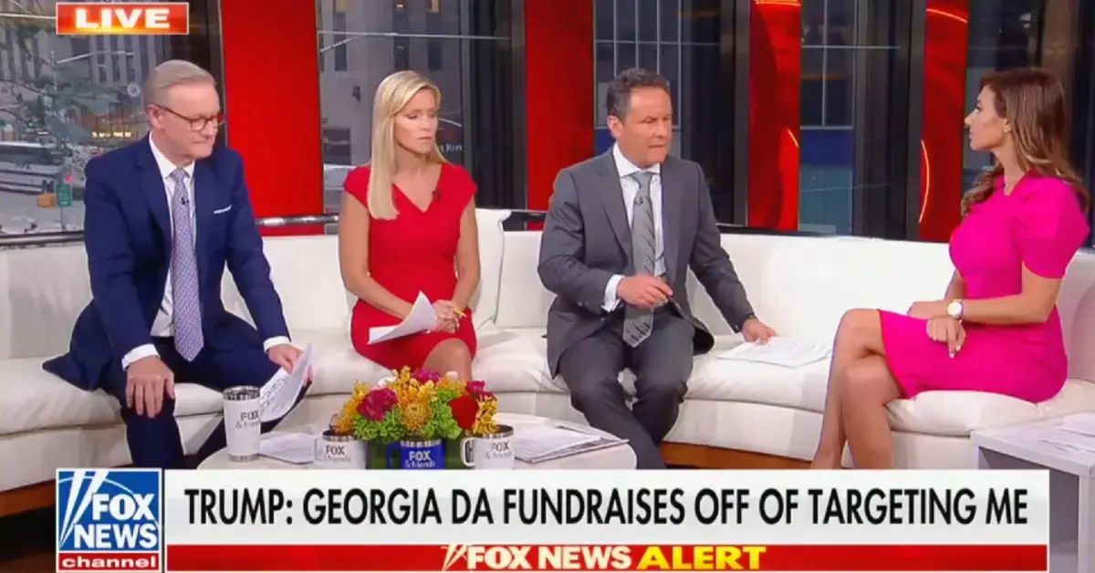 steve doocy fox and friends fights brian kilmeade trump debate afraid rupert