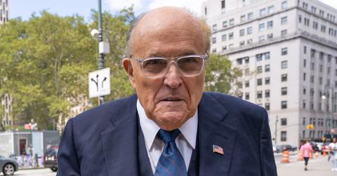 rudy giuliani files chapter bankruptcy m defamation judgment