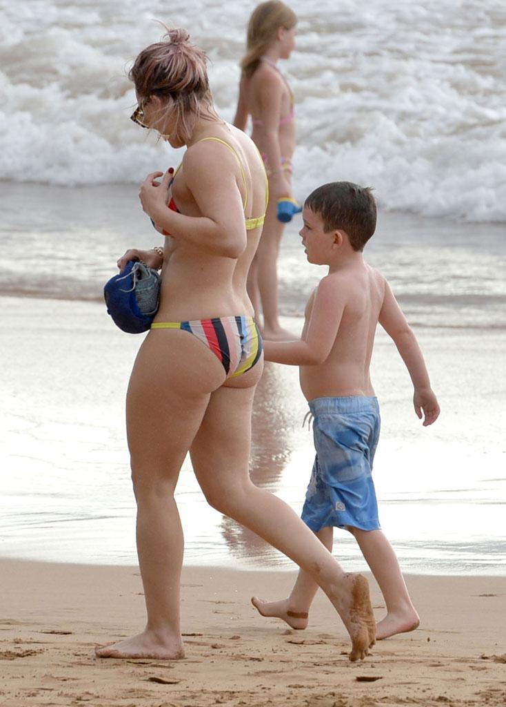 Hilary Duff Mike Comrie Divorce Hawaii Vacation