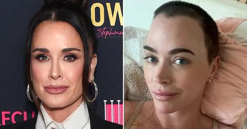 Split photo of Kyle Richards, Teddi Mellencamp