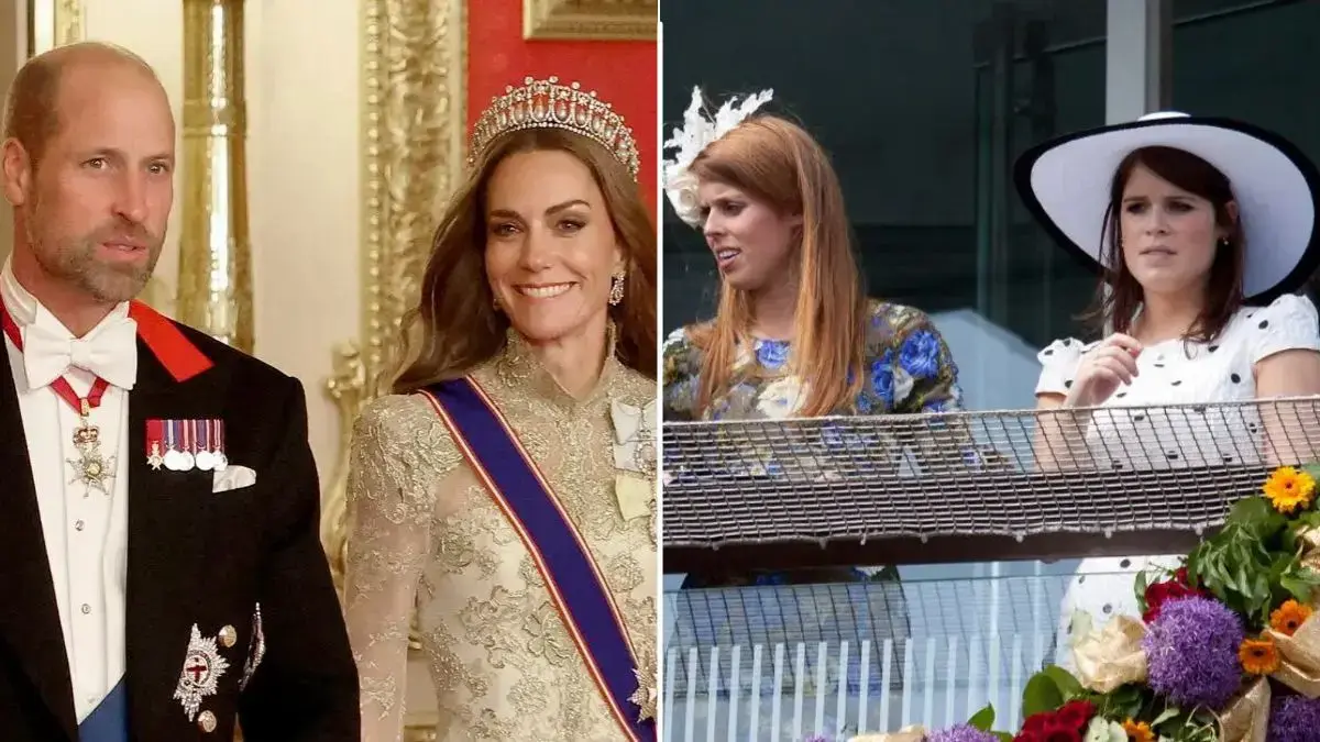 Photo of Prince William, Princesses Catherine, Eugenie and Beatrice