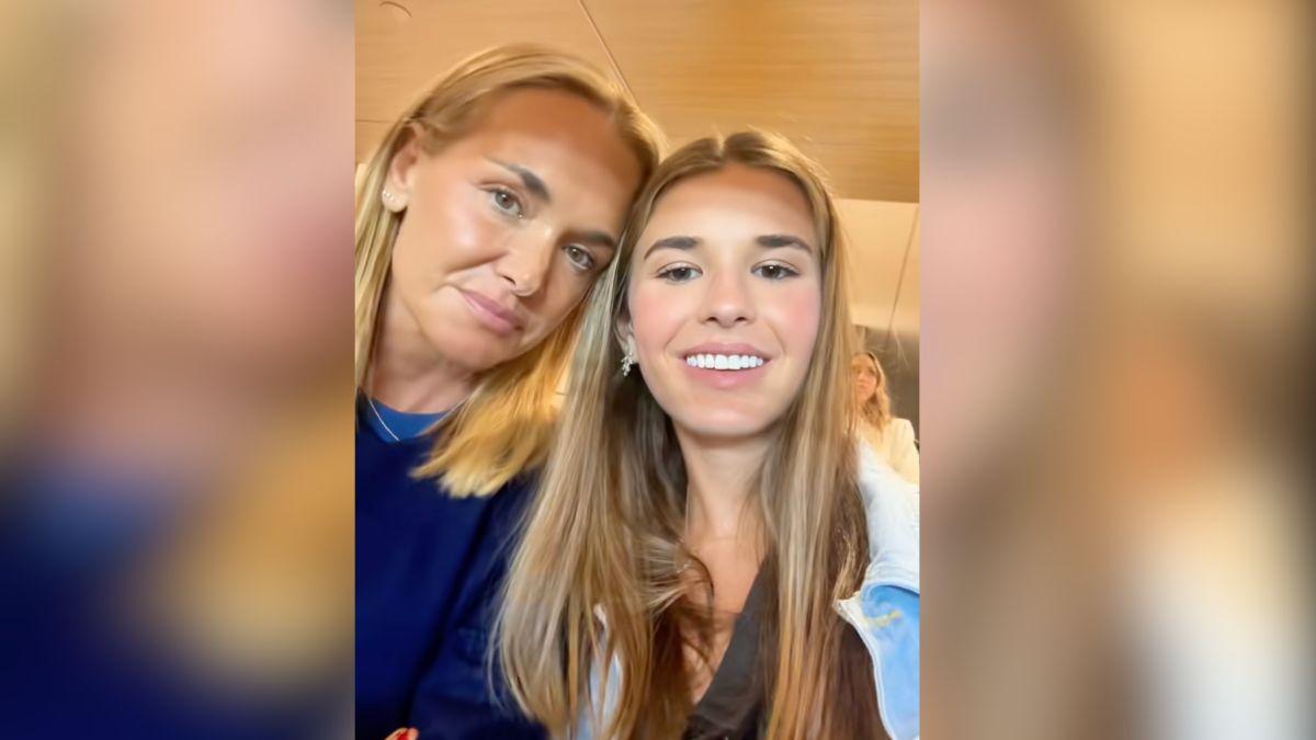 Photo of Vanessa and Kai Trump